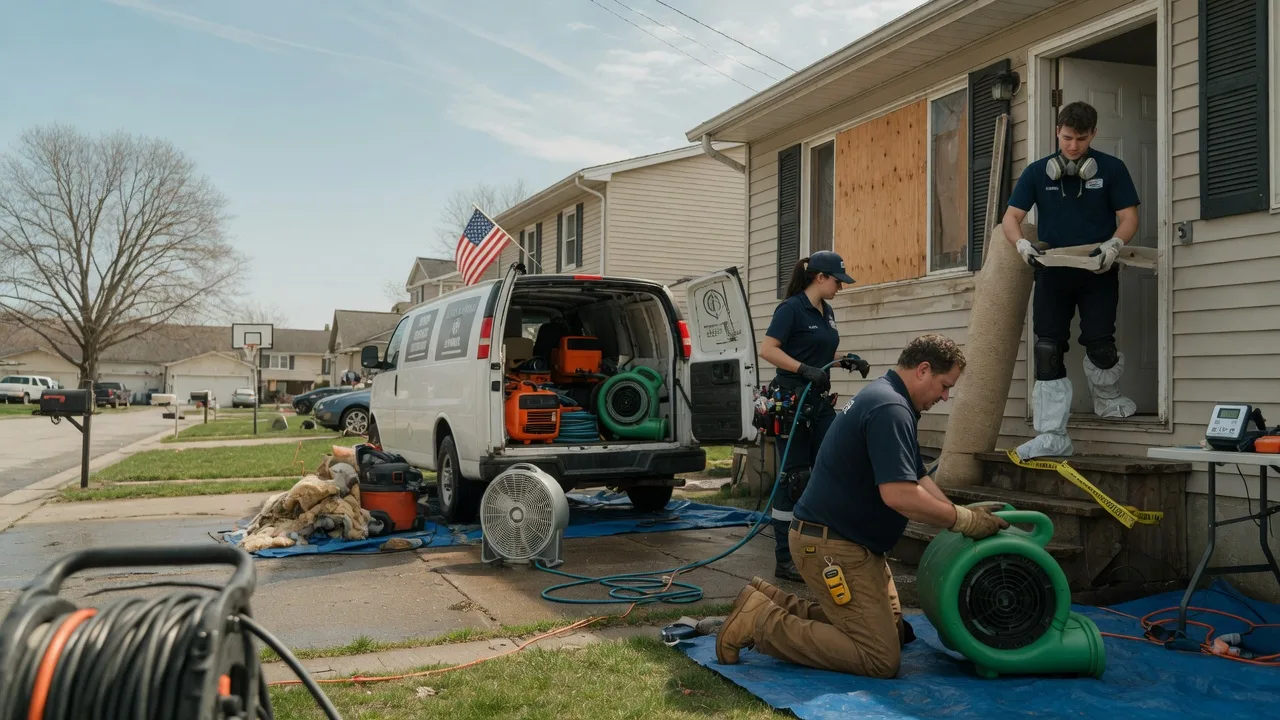 Water Damage Restoration in Savage, MN near me